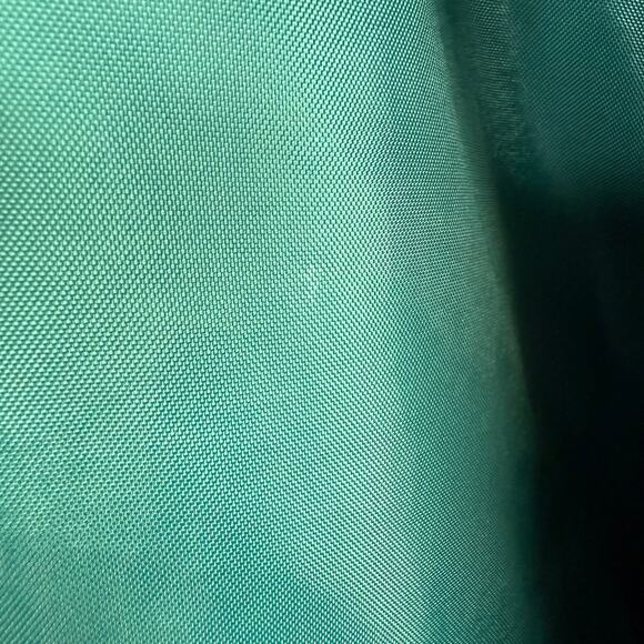 VINTAGE STARTER 90's Streetwear Oversized Hooded Puffer Teal & Navy Full Zip - Picture 15 of 15